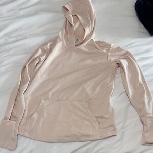 Lightweight Hooded Pullover - Blush